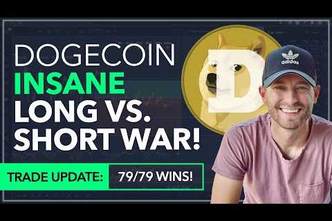 DOGECOIN - INSANE LONG VS SHORT WAR! [TO HIT $0.34 OR $0.23 FIRST?] - DogeCoin Market News Now