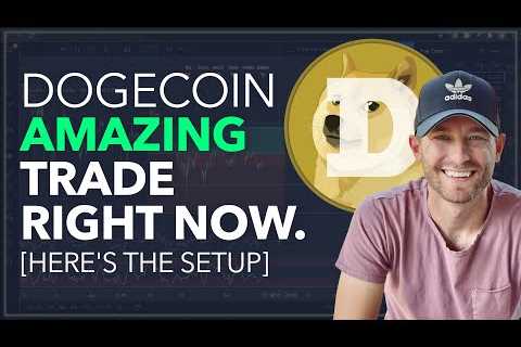 DOGECOIN - AMAZING TRADE RIGHT NOW [HERE'S THE SETUP] - DogeCoin Market News Now