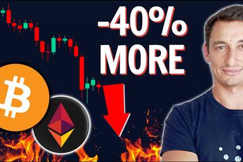 Crypto Prices Can Realistically Fall 40% More (Not Clickbait)