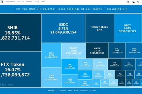 Shiba Inu Flipped FTX Token To Become Biggest ERC-20 Holding Among Top 1000 ETH Wallets - Shiba Inu ..