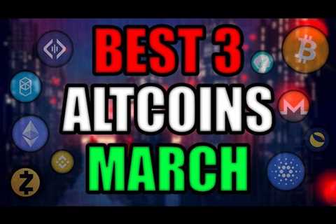 Bitcoin Entering ‘Golden Buy Zone’! 3 BEST Altcoins BIG Milestones in March! (2 Week Warning)