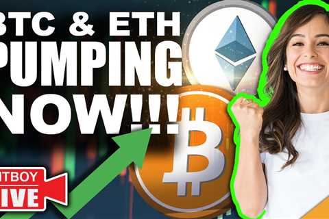 BITCOIN & Ethereum Pumping NOW!!! (Intense Crypto FOMO Setting In)