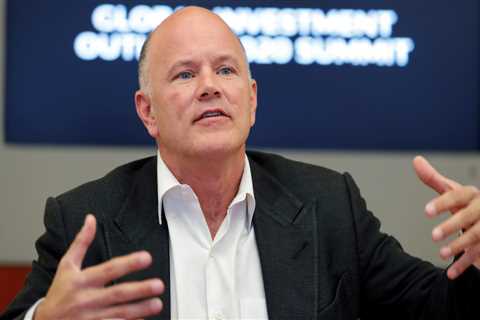 Mike Novogratz sees the bond sell-off helping to push bitcoin's price higher as the cryptocurrency..