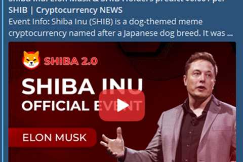 Shiba Inu Fraud Live Event With Guest Elon Musk and Jack Dorsey - Shiba Inu Market News