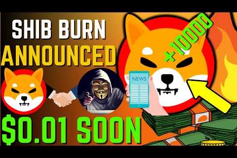 SHIBA INU COIN NEWS TODAY - SHIBA TO EXPLODE TOMORROW AND WILL HIT $0.01! - PRICE PREDICTION..