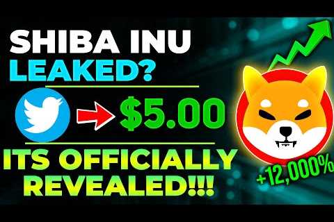 JUST IN: HERE’S A PROOF!! SHIBA INU WILL HIT $5 | The Future Of #SHIB Is Looking Bright!!! - Shiba..