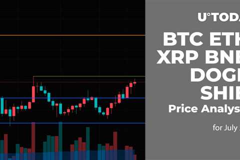 BTC, ETH, XRP, BNB, DOGE, and SHIB Price Analysis for July 22 - Shiba Inu Market News