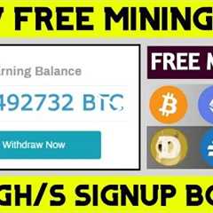 Free Cryptocurrency Mining Site in India 2022 | Earn BTC Free | No Investment Required | Kubehash