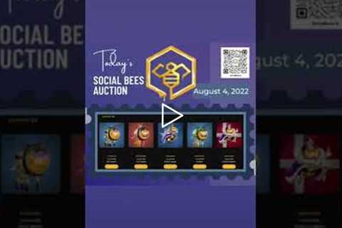 The Social Bees Action For Day 63