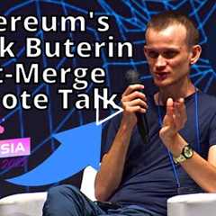 Ethereum's Vitalik Buterin Live Keynote Talk, How the Merge affects L1 and L2 ecosystems @BUIDL Asia