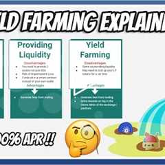 Yield Farming On Cardano Explained + Sundaeswap Yield Rewards