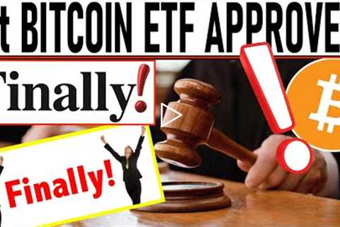 FINALLY! 1st BITCOIN ETF APPROVED! DON'T BUY THESE COINS! WE'RE BEING MANIPULATED! JOKE IS ON US!