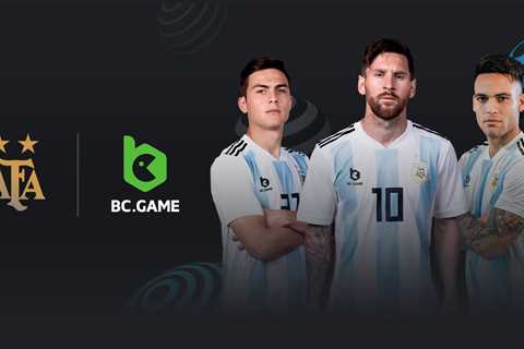 BC.GAME announces its sponsorship agreement with the Argentine Football Association