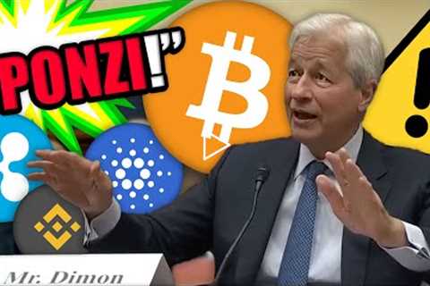 Jamie Dimon: Do NOT Buy Bitcoin or Cryptocurrency! (Crypto Will Implode...)