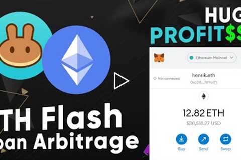 I Make over 10 Ethereum a day from my flash loan arbitrage tool. Free Code.