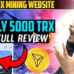 New Trx Mining Website | Trx Mining Site | Trx Mining Website Today | Best Trx Mining Website 2022