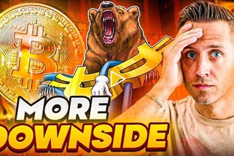 WARNING To Crypto Holders | “Much More Painful Crash...