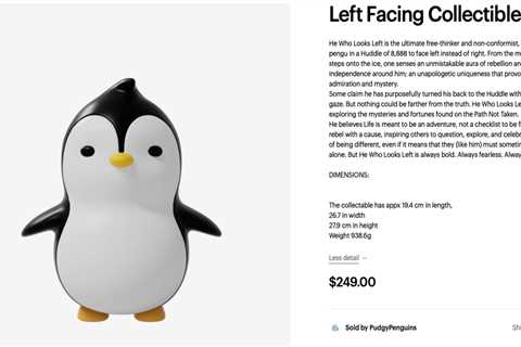 Pudgy Penguins Takes Flight with Fresh Line of Toys – The Left Facing Collectible!