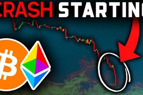 CRYPTO CRASHING NOW (You Were WARNED)!! Bitcoin News Today & Ethereum Price Prediction (BTC..