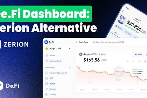 Zerion Alternative: Using De.Fi as Your Crypto Dashboard