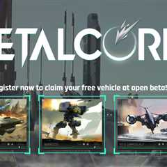 Pre-Register for MetalCore Open Beta