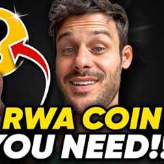 This “RWA COIN” is the Only Crypto You NEED!! Epic News IMMINENT!!