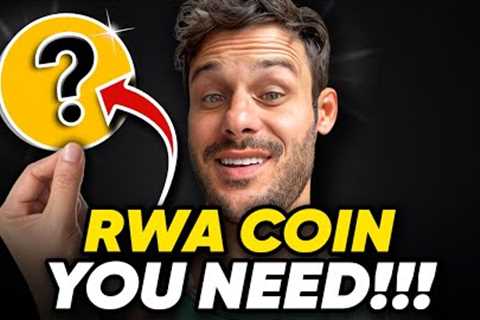 This “RWA COIN” is the Only Crypto You NEED!! Epic News IMMINENT!!