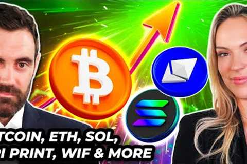 Crypto News: Bitcoin, ETH Price, CPI Print, PYTH, WIF & MORE!!