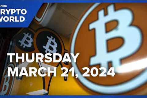 Bitcoin rebounds to $67,000 as Fed leaves rate cuts in 2024 roadmap: CNBC Crypto World