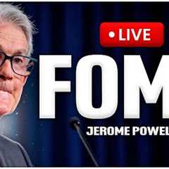 LIVE FOMC 🚨 Jerome Powell Announcement (Bitcoin & Crypto Markets React!)