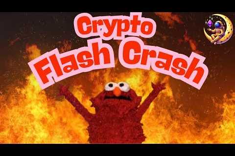 Crypto FLASH Crash - WTF is going on? LIVE
