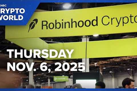 Robinhood shares drop 8% despite reporting Q3 crypto revenue surge: CNBC Crypto World