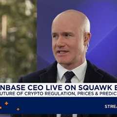 Coinbase CEO Brian Armstrong on crypto regulation: Banks should compete on a level playing field