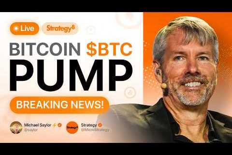 LIVE: Michael Saylor on Bitcoin Bull Run & MSTR Stock – BTC Analysis