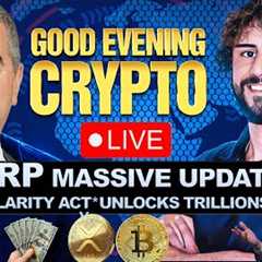 🚨 BREAKING: JP MORGAN SAYS *CLARITY ACT* IS VERY CLOSE! 🚨 XRP MASSIVE UPDATE W/ Sal Gilbertie!