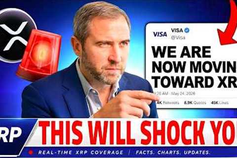 XRP NEWS TODAY: Visa Just Dropped Shocking XRP Statement Right Now
