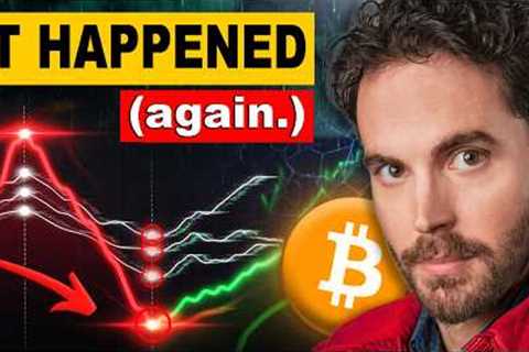 The Last 4 Times This Happened Bitcoin Went CRAZY. It Just Happened Again.